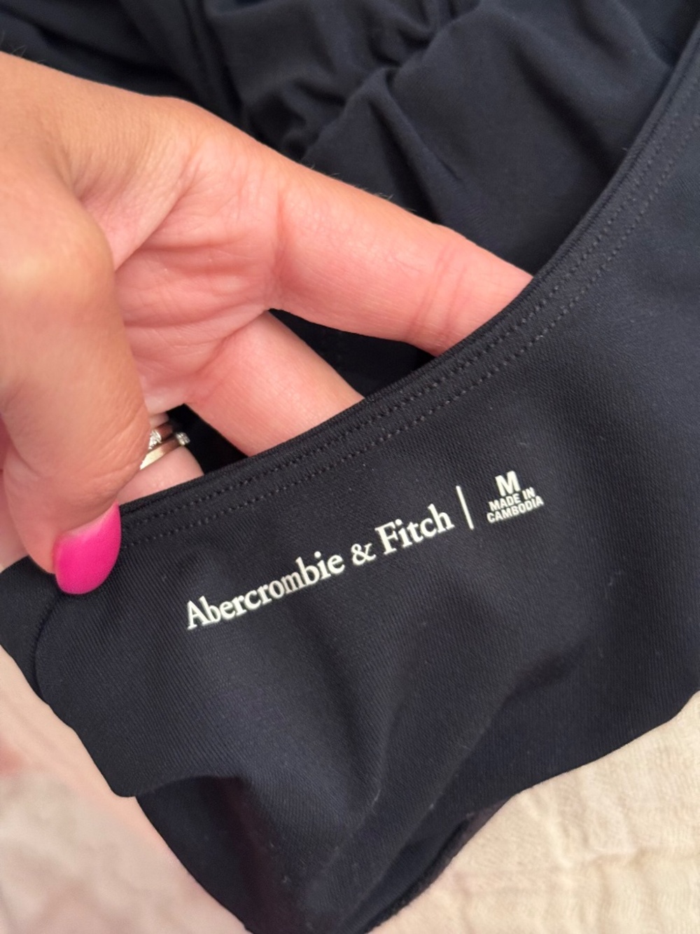 Abercrombie & Fitch Halter Cowl Scarf Top - Picture 5 of 6